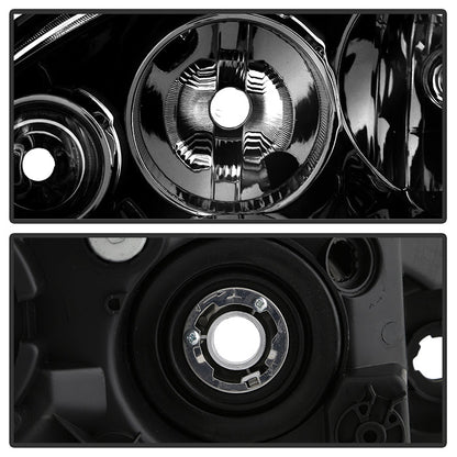 SPYDER Xtune Acura Rsx 2005-2006 OEM Style Headlights -Black HD-JH-ARSX05-AM-BK 9029516