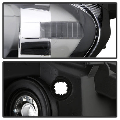 SPYDER Xtune Acura Rsx 2005-2006 OEM Style Headlights -Black HD-JH-ARSX05-AM-BK 9029516