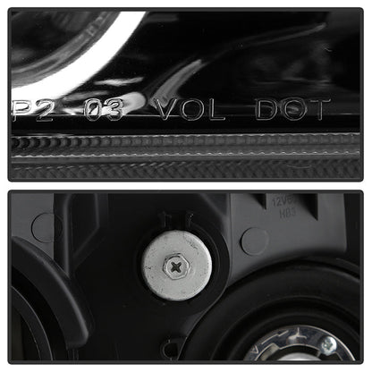 SPYDER Xtune Acura Rsx 2005-2006 OEM Style Headlights -Black HD-JH-ARSX05-AM-BK 9029516