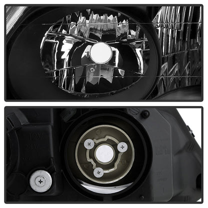 SPYDER xTune Acura TL 2002-2003 HID Model Only OEM Style headlights - Black HD-JH-ATL02-HID-BK 9036347