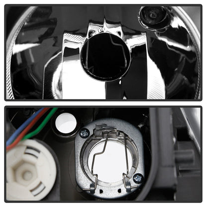 SPYDER 06-08 BMW E90 Sedan Halogen Model Only  OEM Style Headlights - Right and Left 9050015