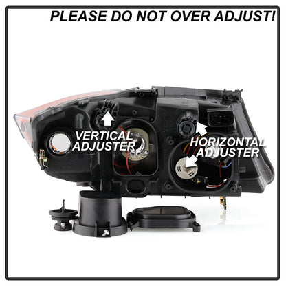 SPYDER 06-08 BMW E90 Sedan Halogen Model Only  OEM Style Headlights - Right and Left 9050015