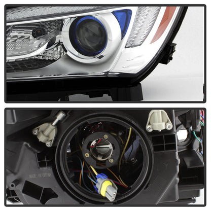 SPYDER xTune 14-16 Buick LaCrosse Halogen LED Headlights - OEM Left HD-JH-BLAC14-OE-L 9937125