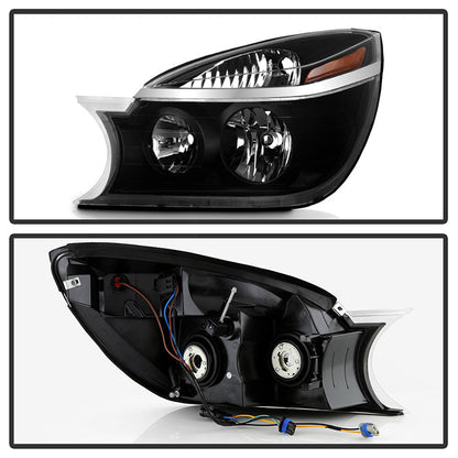 SPYDER Xtune Buick RendezvoUS 04-05 Crystal Headlights Black HD-JH-BRE04-AM-BK 9023774