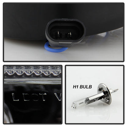 SPYDER Xtune Chrysler 300C w/ Halogen Projection Style Only 05-10 Headlights Smoked HD-JH-C300C-SM 9026591