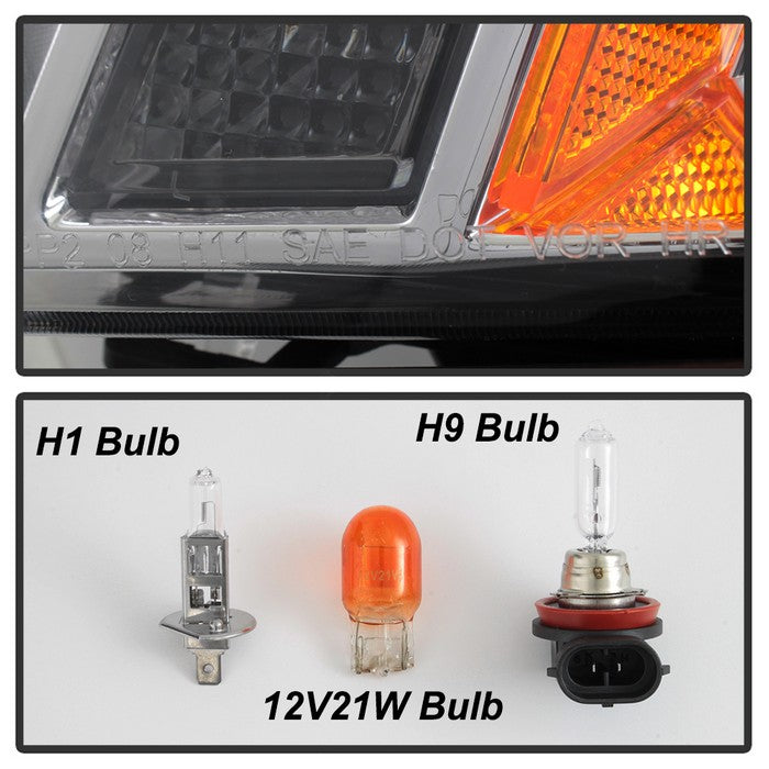 SPYDER xTune Cadillac CTS 08-12 (Halogen Only) Driver Side Headlight - OEM Left HD-JH-CACTS08-OE-L 9039997