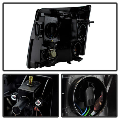 SPYDER Xtune Cadillac Escalade Hid Model Only 2003-2006 OEM Style Headlights Black HD-JH-CAES03-HID-BK 9029592