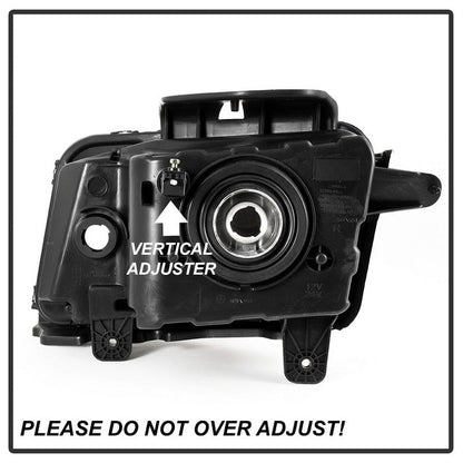 SPYDER xTune 10-13 Chevrolet Camaro OEM Style Halogen Headlights - Black (HD-JH-CCAM10-OE-BK) 9042461