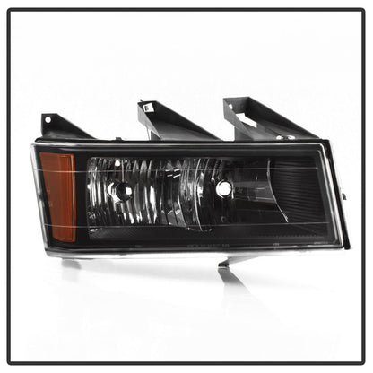SPYDER xTune Chevrolet Colorado 04-12 Headlights Black - OEM Style HD-JH-CCOL04-OE-BK 9040177