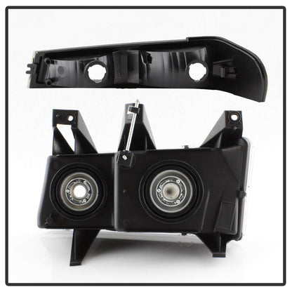 SPYDER Xtune Chevy Colorado 04-12 OEM Headlights w/ Bumper Lights Chrome HD-JH-CCOL04-SET-C 9032127
