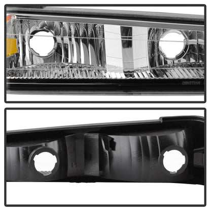 SPYDER Xtune Chevy Colorado 04-12 OEM Headlights w/ Bumper Lights Chrome HD-JH-CCOL04-SET-C 9032127