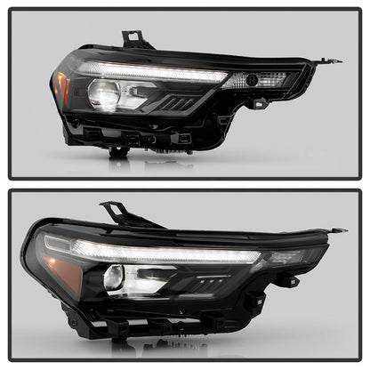 SPYDER xTune 23-25 Chevy Colorado LED Beam Headlight w/Halogen Signal - OE Right (HD-JH-CCOL23-LED-OE-R) 9960260