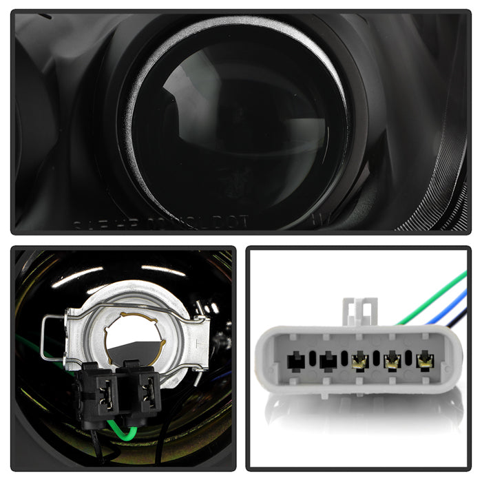 SPYDER xTune 97-04 Chevy Corvette C5 OEM Style Headlights - OE Black Set (HD-JH-CCORV97-AM-BK) 9054716