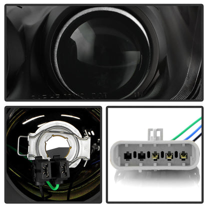 SPYDER xTune 97-04 Chevy Corvette C5 OEM Style Headlights - OE Black Set (HD-JH-CCORV97-AM-BK) 9054716