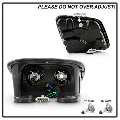 SPYDER xTune 97-04 Chevy Corvette C5 OEM Style Headlights - OE Black Set (HD-JH-CCORV97-AM-BK) 9054716