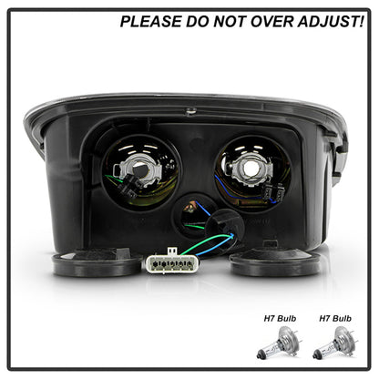 SPYDER xTune 97-04 Chevy Corvette C5 OEM Style Headlights - OE Black Set (HD-JH-CCORV97-AM-BK) 9054716