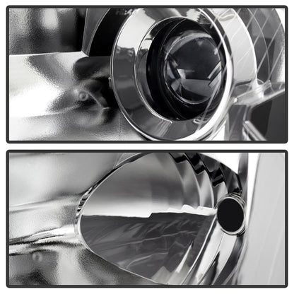SPYDER Xtune Cadillac Cts 03-07 Crystal Headlights Halogen Model Only Chrome HD-JH-CCTS03-C 9023804