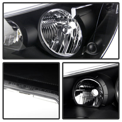SPYDER Xtune Chrysler Sebring 07-10 OEM Style Headlights Black HD-JH-CHRSE07-BK 9029646