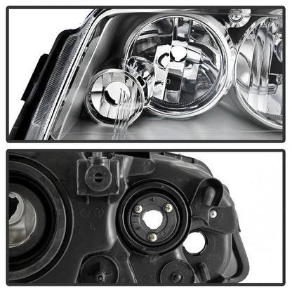 SPYDER xTune 11-17 Dodge Grand Caravan Driver Side Headlights - OEM Left (HD-JH-CHRTC08-OE-L) 9042515