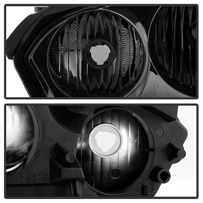 SPYDER Xtune Chevy Malibu 04-08 Crystal Headlights Smoked HD-JH-CMA04-AM-SM 9026478