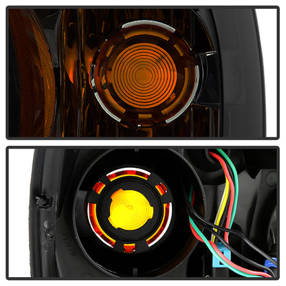 SPYDER Xtune Chevy Malibu 04-08 Crystal Headlights Smoked HD-JH-CMA04-AM-SM 9026478