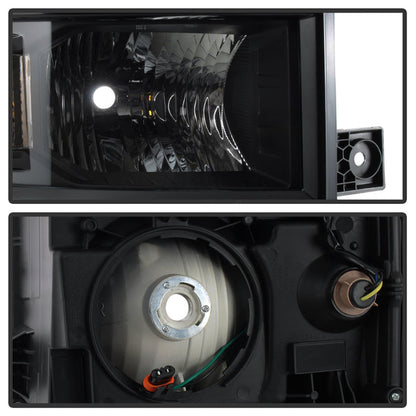 SPYDER Chevrolet Silverado 1500 14-15 (Non-HD) OEM Style Headlights - Black HD-JH-CS14-AM-BK 9040085