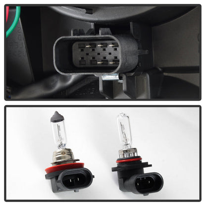 SPYDER xTune Chevy Silverado 1500 14-15 (Non-HD) Driver Side Headlight Black - OEM Left HD-JH-CS14-OEBK-L 9040108
