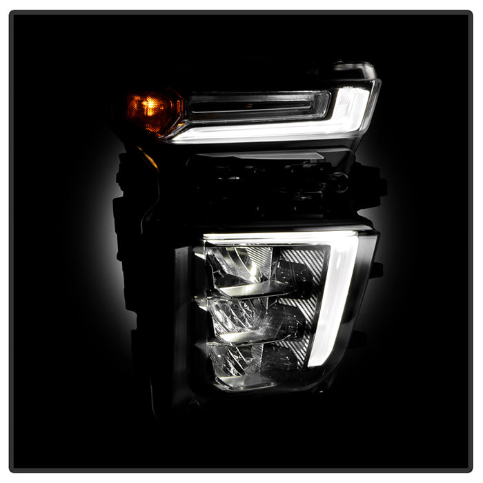 Xtune ( POE ) Chevy Silverado 20-23 2500 3500 LED w/LED DRL Headlight