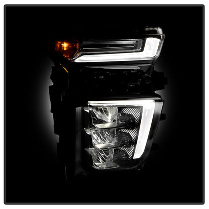 Xtune ( POE ) Chevy Silverado 20-23 2500 3500 LED w/LED DRL Headlight