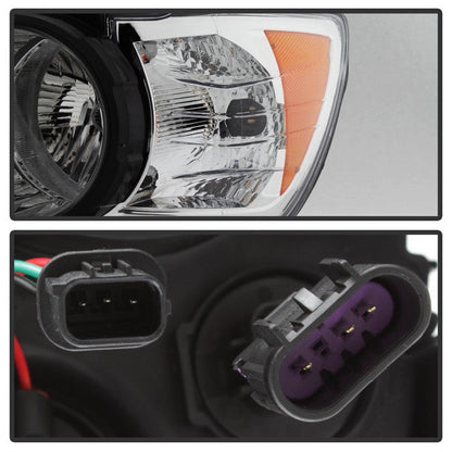 SPYDER xTune 12-15 Chevy Sonic Driver Side Halogen Headlight - Black OEM Left (HD-JH-CSON12-BK-L) 9943188