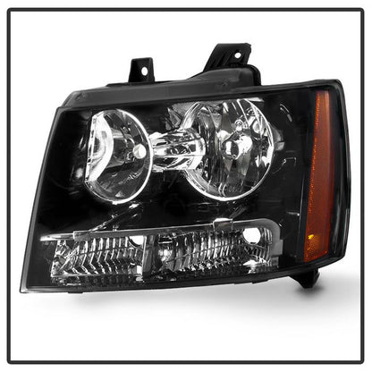 SPYDER xTune 07-14 Chevrolet Avalanche Driver Side Headlights - OEM Left HD-JH-CSUB07-OE-L 9043420