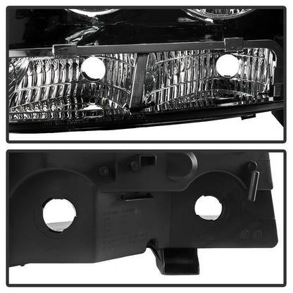 SPYDER xTune 07-14 Chevrolet Avalanche Driver Side Headlights - OEM Left HD-JH-CSUB07-OE-L 9043420