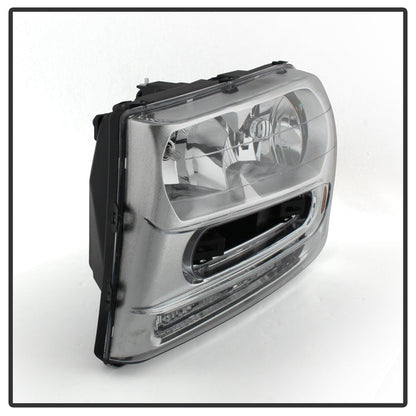 SPYDER Xtune Chevy Trailblazer 02-09 Crystal Headlights Chrome HD-JH-CTB02-AM-C 9023545