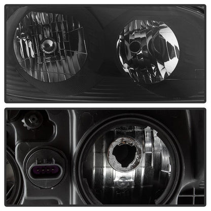 SPYDER xTune 09-12 Chevrolet Traverse (Excl LTZ) OEM Style Headlights - Black (HD-JH-CTRA09-AM-BK) 9042539