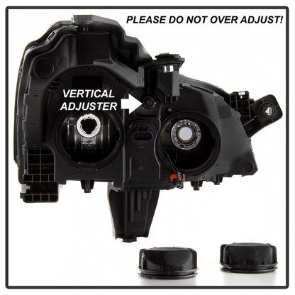 SPYDER xTune 09-12 Chevy Traverse (Excl LTZ) Driver Side Headlights - OEM Left (HD-JH-CTRA09-OE-L) 9042553