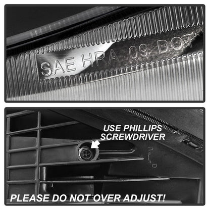 SPYDER xTune 09-12 Chevy Traverse (Excl LTZ) Driver Side Headlights - OEM Left (HD-JH-CTRA09-OE-L) 9042553