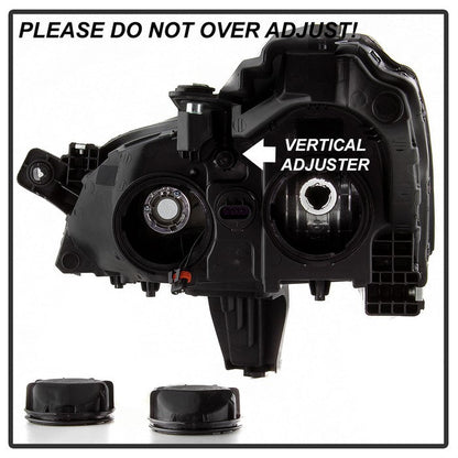 SPYDER xTune 09-12 Chevy Traverse (Excl LTZ) Passenger Side Headlight - OEM Right (HD-JH-CTRA09-OE-R) 9042560