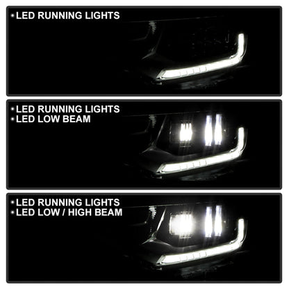 SPYDER Xtune 18-21 Chevrolet Traverse Full LED HeadLight - OE Left (Signal/Side Marker Halogen) 9956263