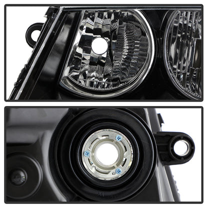 SPYDER Xtune Dodge Avenger 08-14 Crystal Headlights Black HD-JH-DA08-AM-BK 9025297