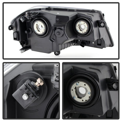 SPYDER Xtune Dodge Avenger 08-14 Crystal Headlights Chrome HD-JH-DA08-AM-C 9025303