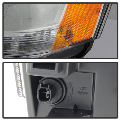 SPYDER xTune 08-14 Dodge Avenger Driver Side Headlights - OEM Left (HD-JH-DA08-OE-L) 9038136