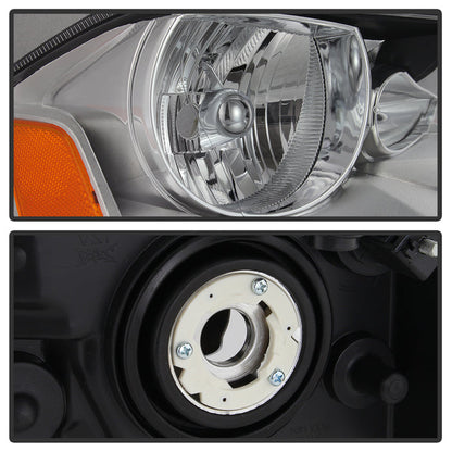 SPYDER xTune 08-14 Dodge Avenger Passenger Side Headlight - OEM Right (HD-JH-DA08-OE-R) 9038143