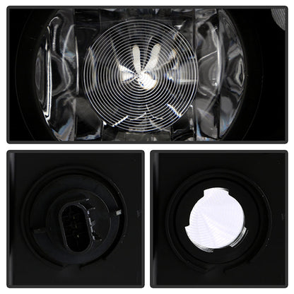 SPYDER Xtune Dodge Challenger 08-13 Halogen Only (Does Not Fit Hid Model) Headlights Black HD-JH-DCHAL08-BK 9026317