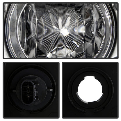 SPYDER Xtune Dodge Challenger 08-14 Xenon Hid Model Only Projector Headlamps Chrome HD-JH-DCHAL08-HID-C 9027284