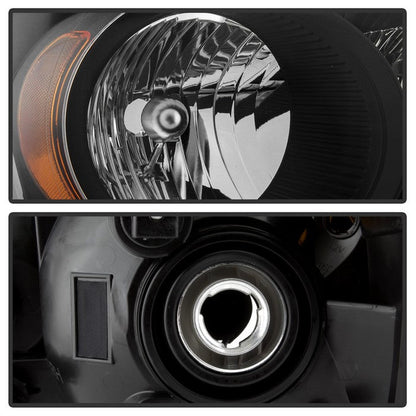 SPYDER xTune 07-09 Dodge Durango OEM Style Headlights - Black (HD-JH-DDU07-AM-BK) 9042577