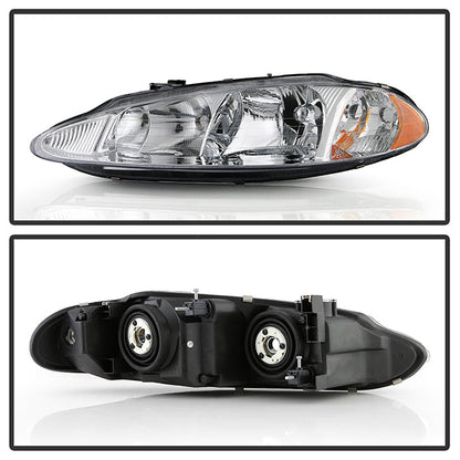 SPYDER Xtune Dodge Intrepid 98-04 Crystal Headlights Chrome HD-JH-DIN98-AM-C 9025358