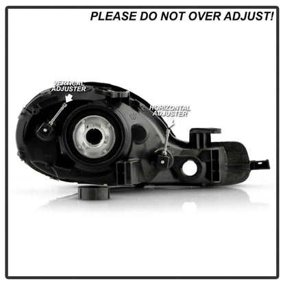 SPYDER 00-02 Dodge Neon  OEM Style Headlights w/ Signal Lights - Set - Chrome (HD-JH-DN00-C) 9054723