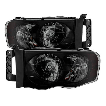 SPYDER Xtune Dodge Ram 1500 02-05 Amber Crystal Headlights HD-JH-DR02-AM-BSM 9030352