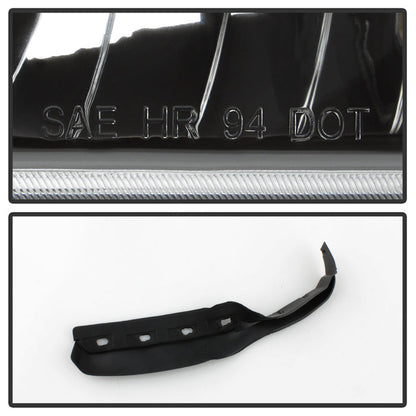 SPYDER xTune Dodge Ram 1500 94-01 OEM Style Headlights w/ Corner Lamps - Black OEM HD-JH-DR94-SET-BK 9040061