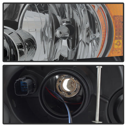 SPYDER xTune 03-06 Ford Expedition OEM Style Headlights - Chrome (HD-JH-FE03-AM-C) 9037214
